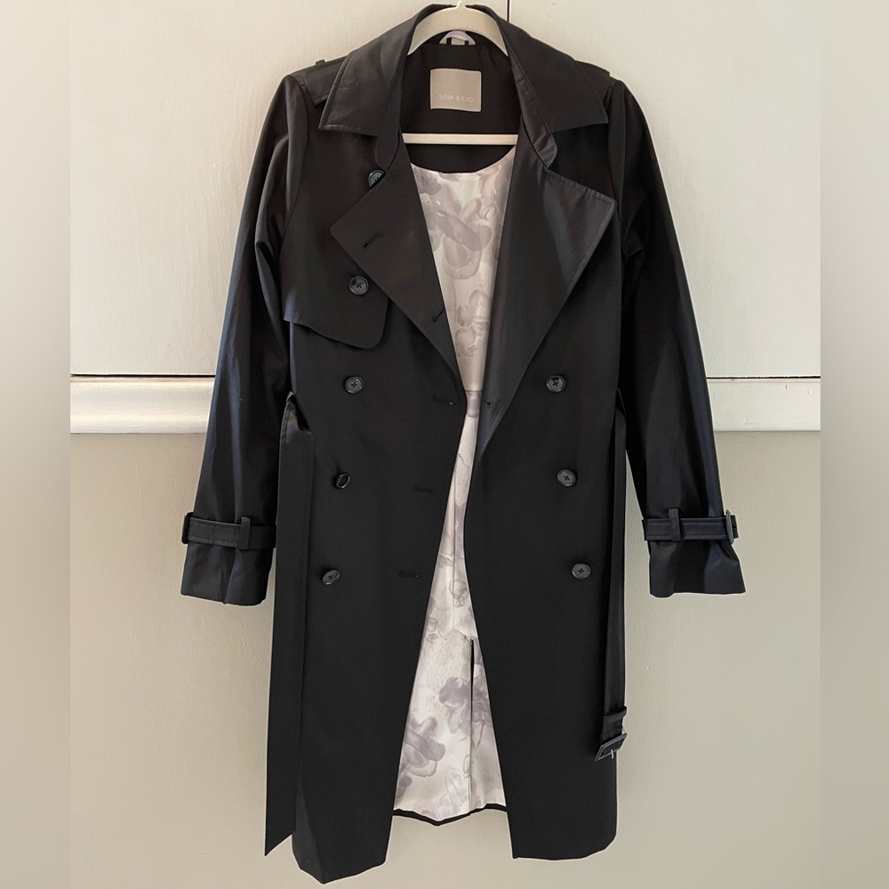 Soia & Kyo Black Trench